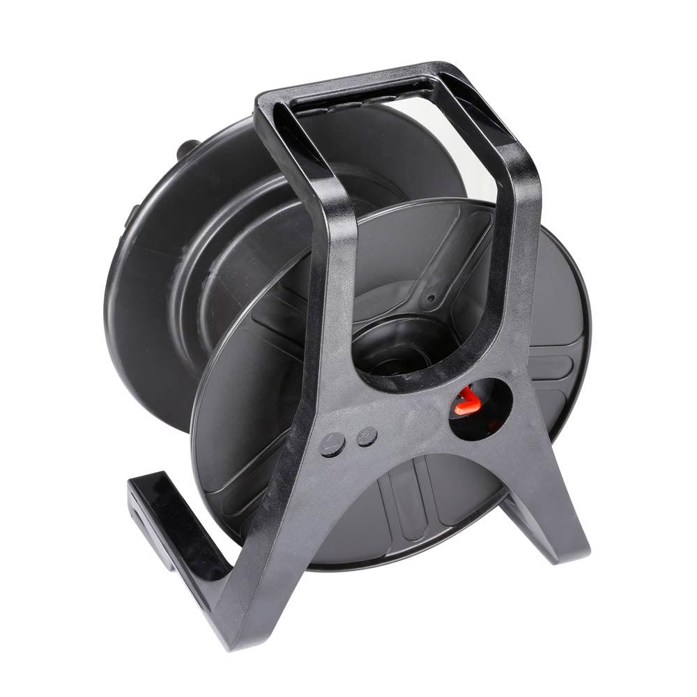 ADAM HALL 70225 AVVOLGICAVO IN PLASTICA INFRANGIBILE CON MANIGLIA ERGONOMICA + FRENO + GUIDA CAVO REMOVIBILE - TechSoundSystem.com