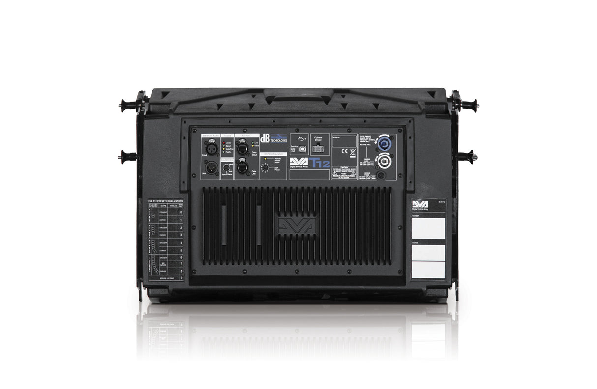 DB TECHNOLOGIES DVA T12 MODULO LINE ARRAY 12"/6.5"/1" 1500 WATT RMS ( not for American sales ) - TechSoundSystem.com