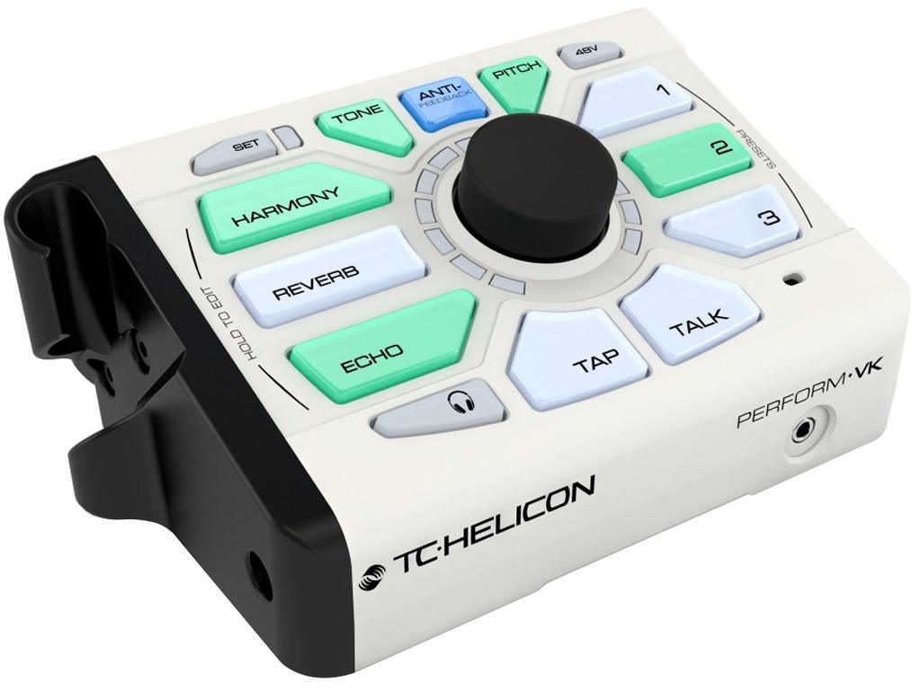 TC HELICON PERFORM VK PROCESSORE VOCALE PER TASTIERISTI CON ADAPTIVE TONE PITCH CORECTION E ANTI FEEDBACK - TechSoundSystem.com