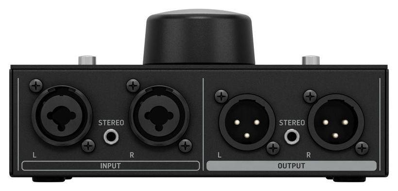 BEHRINGER MONITOR1 CONTROLLER VOLUME PASSIVO PER MONITOR DA STUDIO COLORE NERO - TechSoundSystem.com