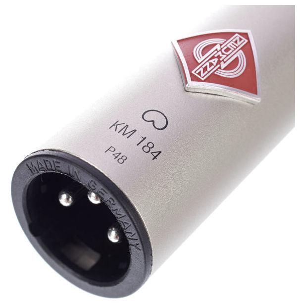 NEUMANN KM184 STEREO SET COPPIA MICROFONI A CONDENSATORE PER RIPRESE STEREO - TechSoundSystem.com