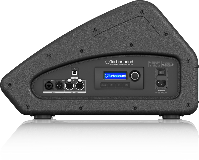 TURBOSOUND TFX122M-AN MONITOR DA PALCO ATTIVO 12" 1100 WATT + DSP KLARK TEKNIK + ULTRANET DIGITAL NETWORK - TechSoundSystem.com