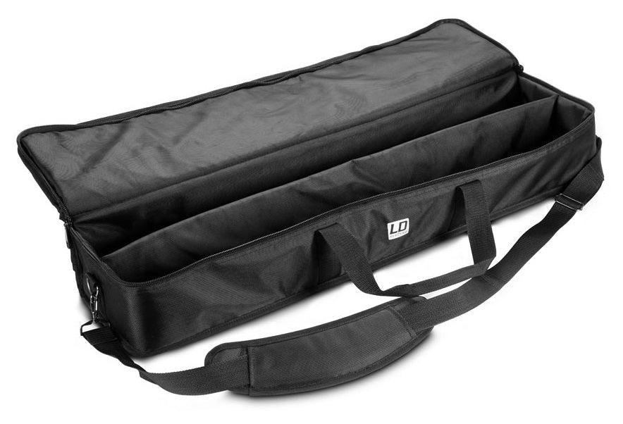 LD SYSTEMS MAUI 28 G3 SAT-BAG BORSA SATELLITI SISTEMA PA PORTATILE A COLONNA BLUETOOTH MIXER 2000 WATT - TechSoundSystem.com