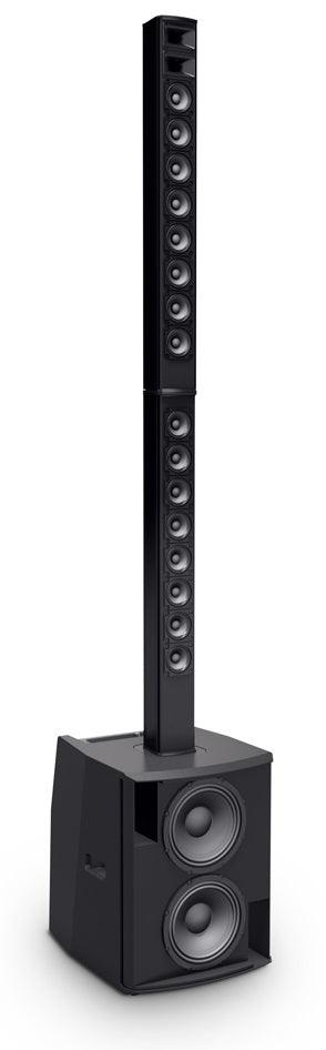 LD SYSTEMS MAUI28-G2 SISTEMA PA PORTATILE A COLONNA BLUETOOTH MIXER 2000 WATT NERO - TechSoundSystem.com