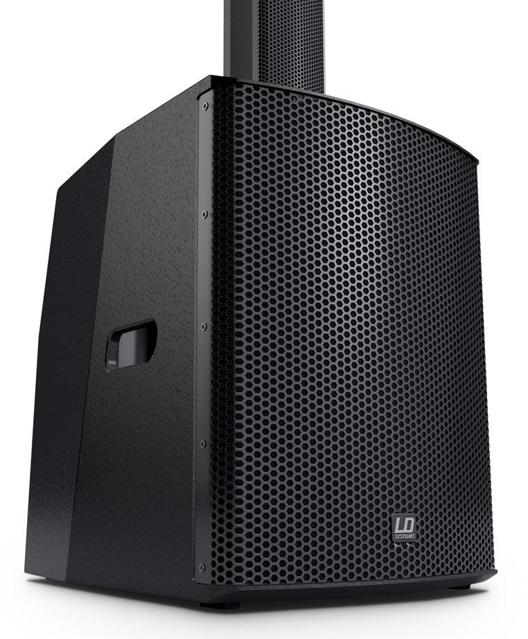 LD SYSTEMS MAUI28-G3 SISTEMA PA PORTATILE A COLONNA BLUETOOTH MIXER 2000 WATT NERO - TechSoundSystem.com