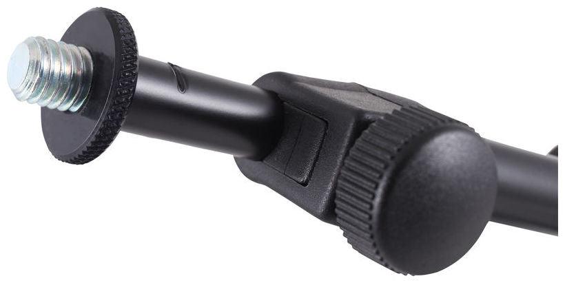 KONIG & MEYER 25950 ASTA NANA PER MICROFONO GIRAFFA TELESCOPICA PER BATTERIA GRANCASSA ALTEZZA RIDOTTA 425-725MM - TechSoundSystem.com