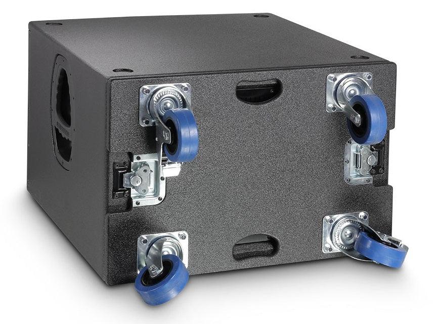 LD SYSTEMS MAUI 44 G2 CB SKATE PANNELLO 4 RUOTE TRASPORTO SISTEMA MAUI44G2 COLONNA SUB-SATELLITI - TechSoundSystem.com