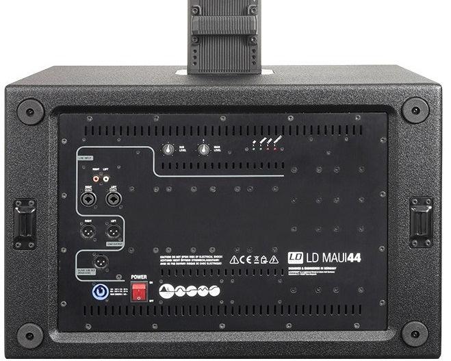 LD SYSTEMS MAUI44 SISTEMA ARRAY COLONNA 1600 WATT RMS LECC DSP 129DB ANGOLO 120 - TechSoundSystem.com