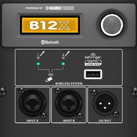 BEHRINGER B12X CASSA AMPLIFICATA BLUETOOTH WOOFER 12 POLLICI 1000 WATT - TechSoundSystem.com
