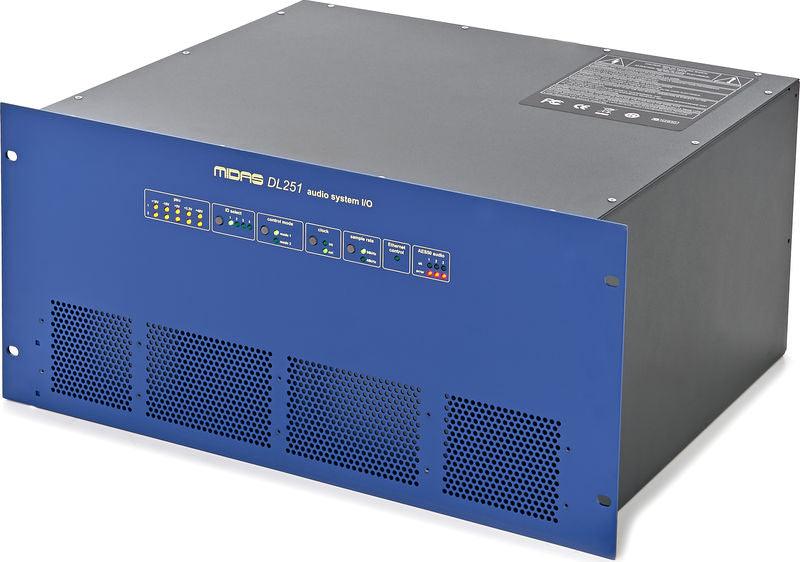 MIDAS DL251 STAGEBOX DIGITALE PROFESSIONALE STAGE BOX 48 IN 16 OUT - TechSoundSystem.com