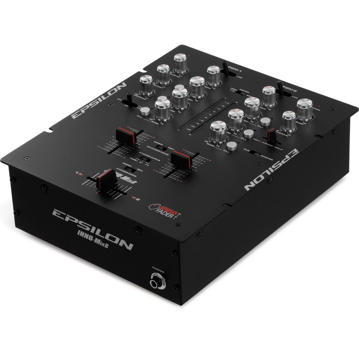 EPSILON INNO-MIX2 MIXER CON 2 CANALI FEADER INTEGRATO - TechSoundSystem.com