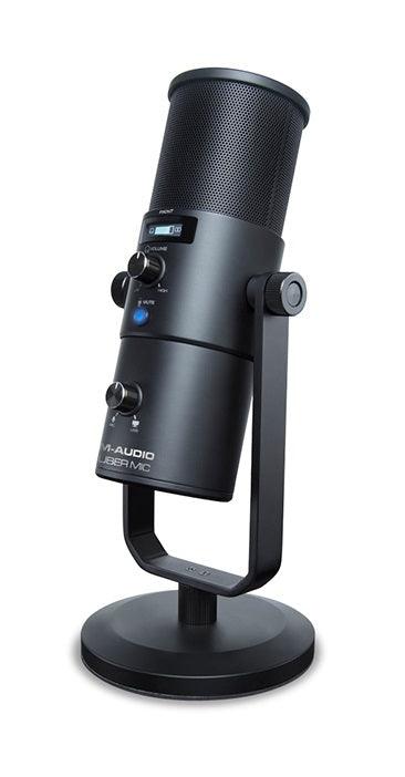 M-AUDIO UBER MIC MICROFONO A CONDENSATORE USB CON 4 DIAGRAMMI POLARI SELEZIONABILI - TechSoundSystem.com