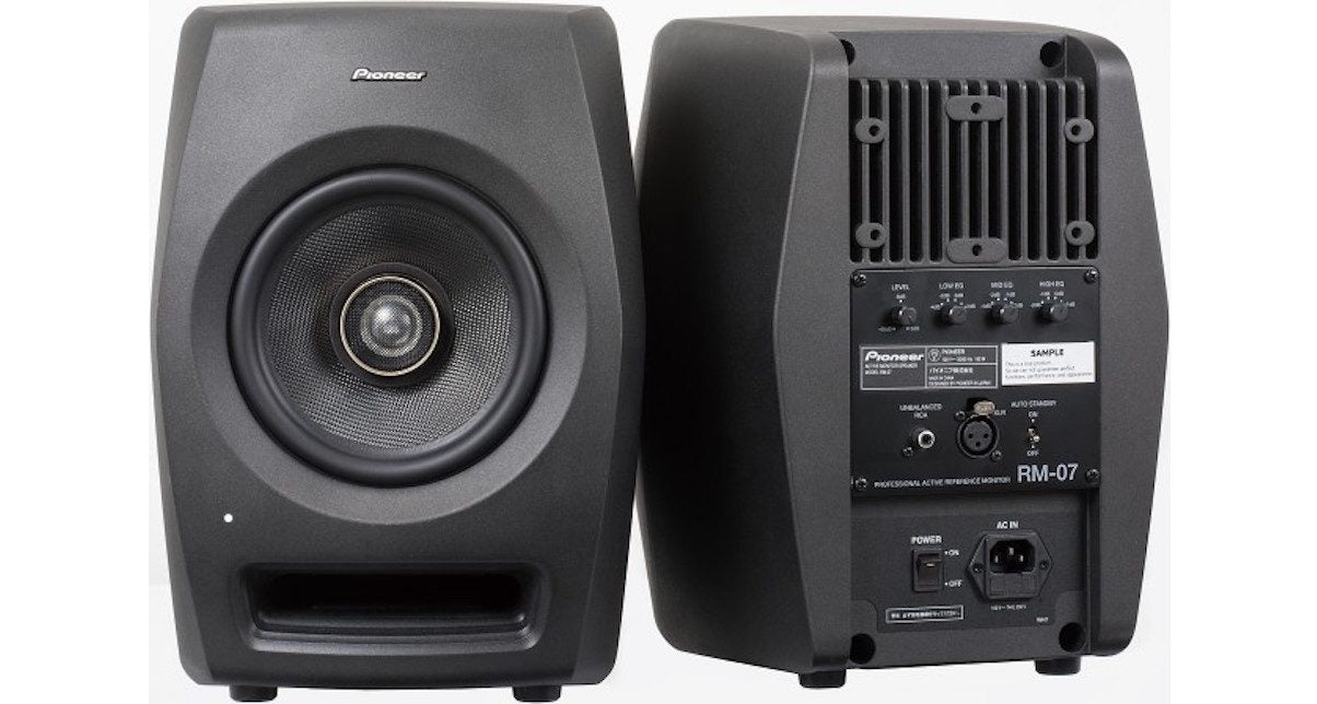 PIONEER RM07 STUDIO MONITOR ATTIVO BIAMPLIFICATO 1.5"/6.5" 150W - TechSoundSystem.com