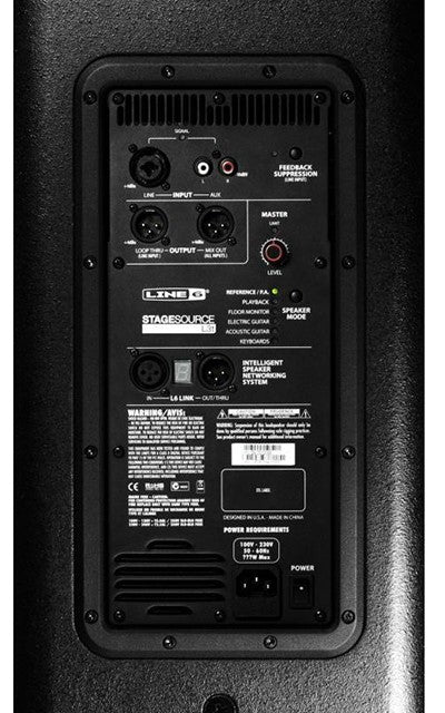 LINE6 STAGESOURCE L3M CASSA ATTIVA 3 VIE 2x10" 1400W - TechSoundSystem.com