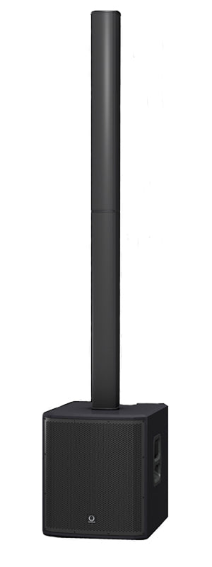 TURBOSOUND IP2000 V2 SISTEMA PA A COLONNA MODULARE SUBWOOFER 12" + 16 TWEETER DA 2,75" POTENZA 1000 WATT + DSP KLARK TEKNIK - TechSoundSystem.com