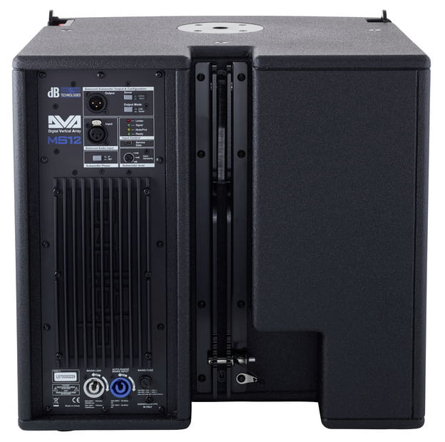 DB TECHNOLOGIES DVA MS12 SUBWOOFER ATTIVO 12" 700W - TechSoundSystem.com