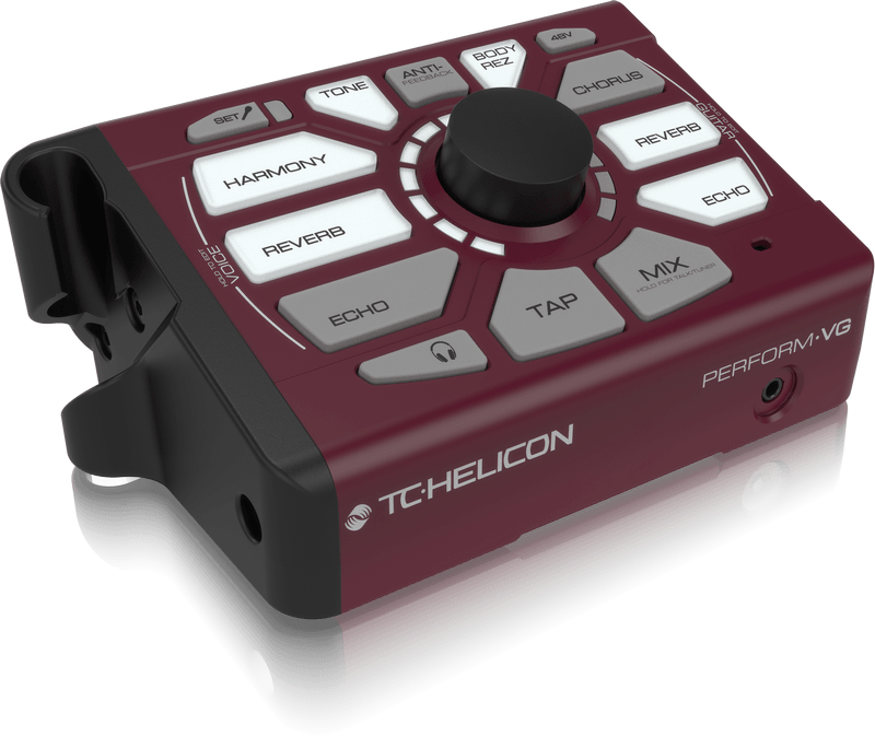 TC HELICON PERFORM VG PROCESSORE EFFETTI PER VOCE E CHITARRA ACUSTICA + PHANTOM POWER + ANTI FEEDBACK - TechSoundSystem.com
