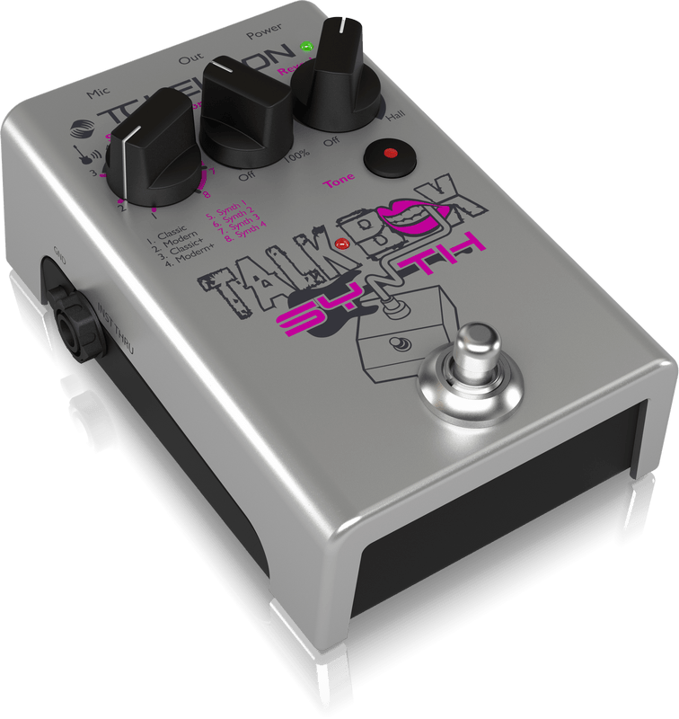 TC HELICON TALKBOX SYNTH EFFETTO TALKBOX A PEDALE PER CHITARRA E VOCE - TechSoundSystem.com