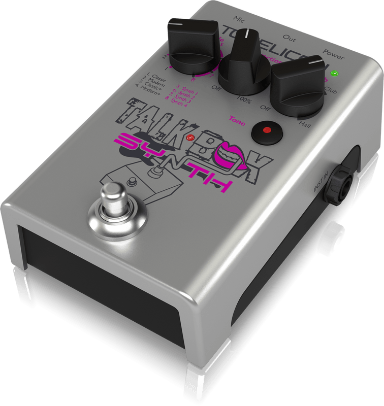 TC HELICON TALKBOX SYNTH EFFETTO TALKBOX A PEDALE PER CHITARRA E VOCE - TechSoundSystem.com