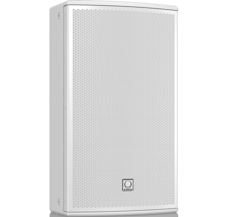 TURBOSOUND NUQ122 WH CASSA PASSIVA 1600 WATT WOOFER 12" TWEETER 1" 8 OHM CONNETTORI SPEAKON NL4 COLORE BIANCO - TechSoundSystem.com