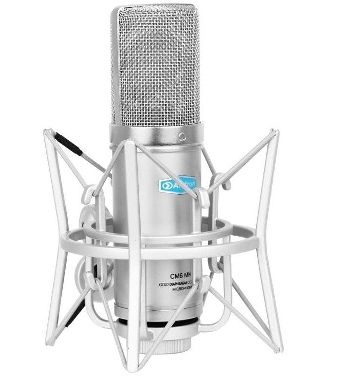 ALCTRON CM6 MKII MICROFONO DA STUDIO CARDIOIDE FET LARGO DIAFRAMMA 34MM NUOVA VERSIONE - TechSoundSystem.com