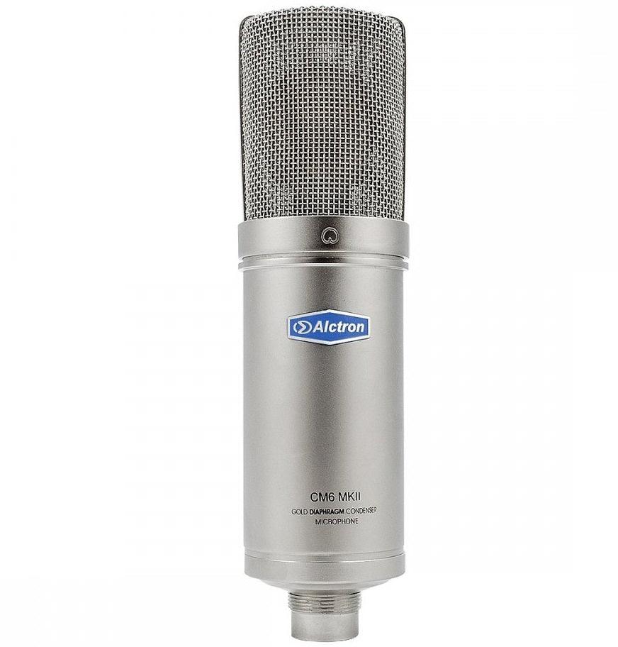 ALCTRON CM6 MKII MICROFONO DA STUDIO CARDIOIDE FET LARGO DIAFRAMMA 34MM NUOVA VERSIONE - TechSoundSystem.com