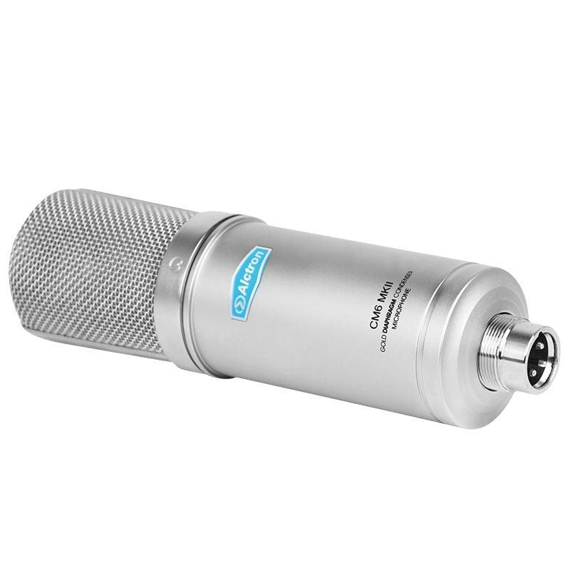 ALCTRON CM6 MKII MICROFONO DA STUDIO CARDIOIDE FET LARGO DIAFRAMMA 34MM NUOVA VERSIONE - TechSoundSystem.com