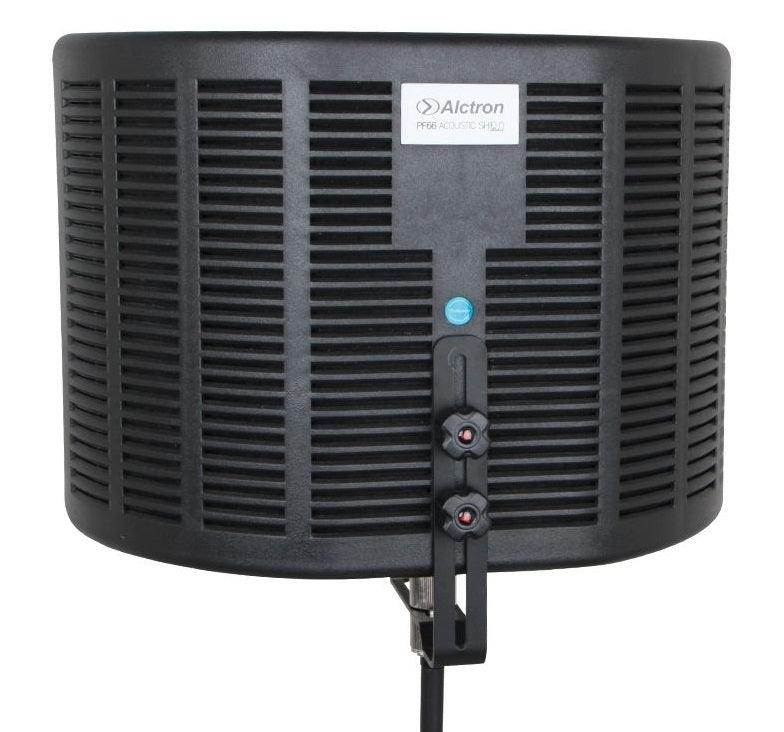 ALCTRON PF66 FILTRO ANTI RFLESSO SCHERMO DA STUDIO PROFESSIONALE NERO DESIGN - TechSoundSystem.com