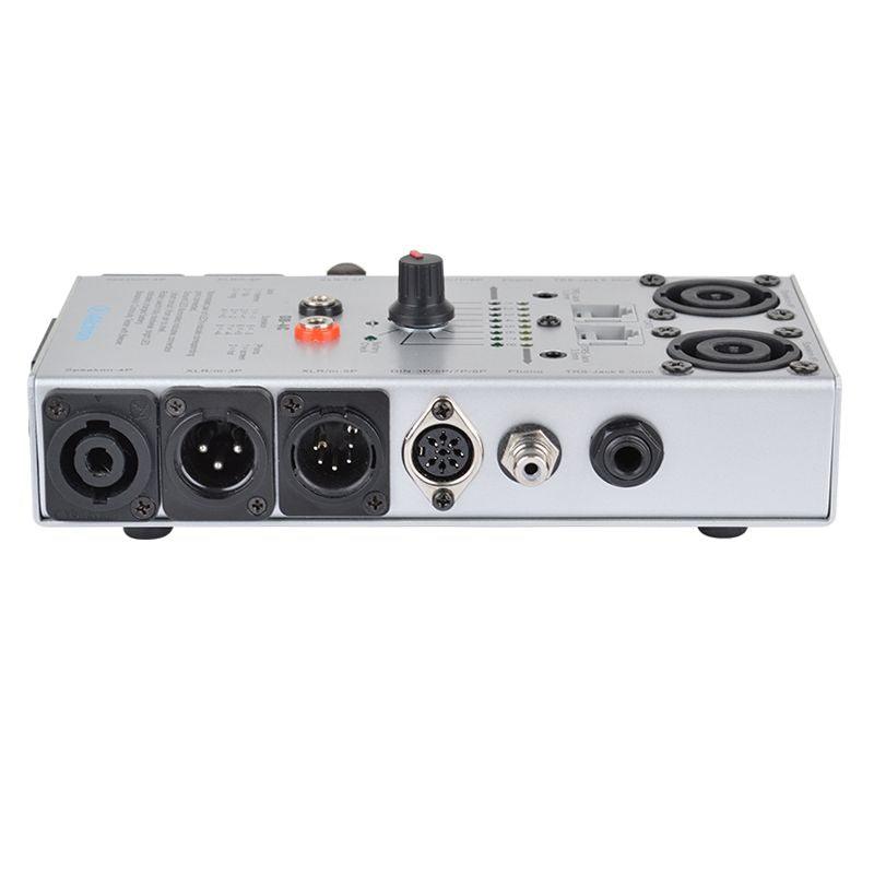 ALCTRON DB4C TESTACAVI TESTER PER CAVI CAT5 XLR JACK SPEAKON BANANA - TechSoundSystem.com