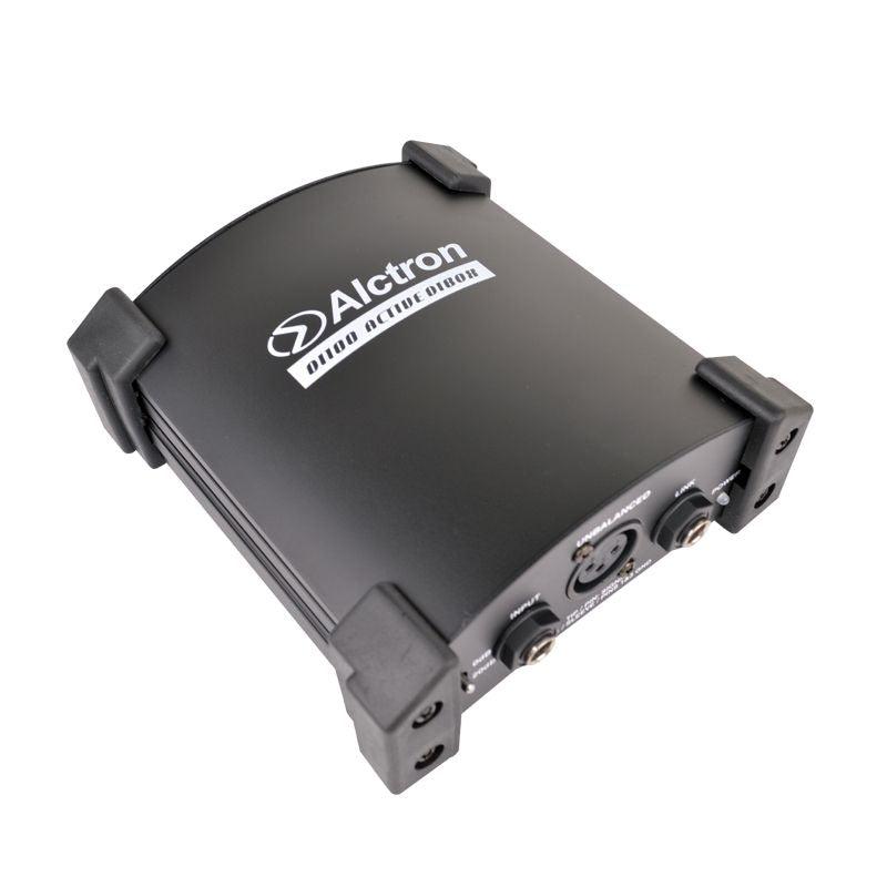 ALCTRON DI 100 DI-BOX ATTIVA 1 CANALE DI100 INPUT JACK XLR OUTPUT BILANCIATO XLR E LINK - TechSoundSystem.com