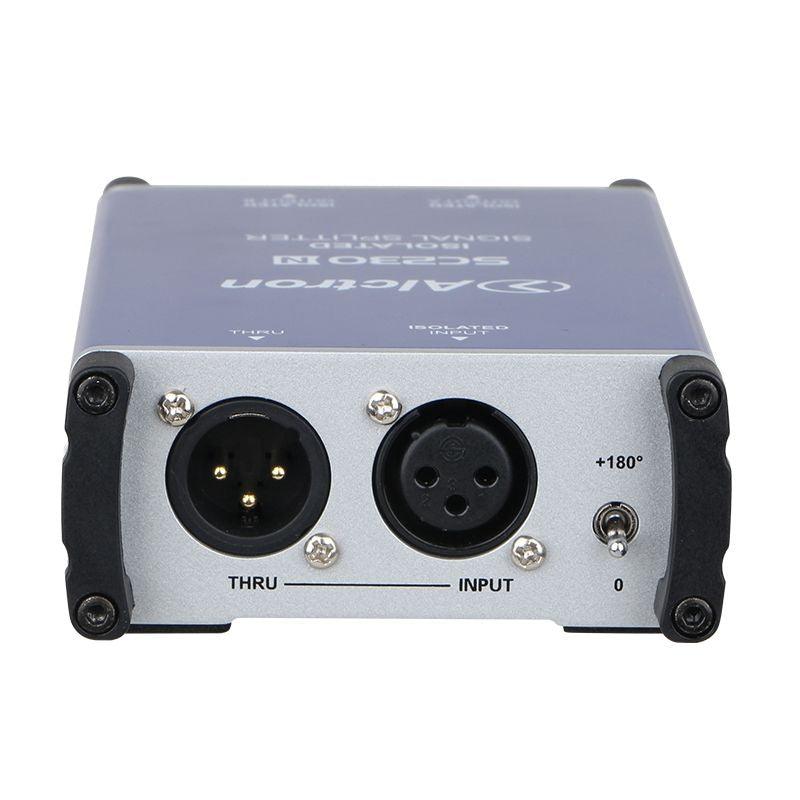 ALCTRON SC230N SPLITTER MICROFONICO DA 1 IN A 2 OUT + THRU - TechSoundSystem.com