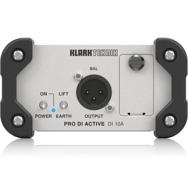 KLARK TEKNIK DI 10A DI BOX ATTIVA CON TRASFORMATORI MIDAS ALIMENTAZIONE PHANTOM / BATTERIA 9V - TechSoundSystem.com