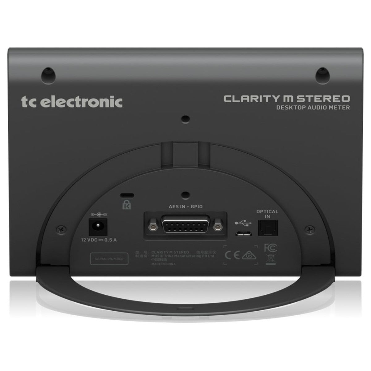 TC ELECTRONIC CLARITY M STEREO DESKTOP AUDIO METER MISURATORE DI LIVELLO STEREO DISPLAY HD 7" EX-DEMO - TechSoundSystem.com