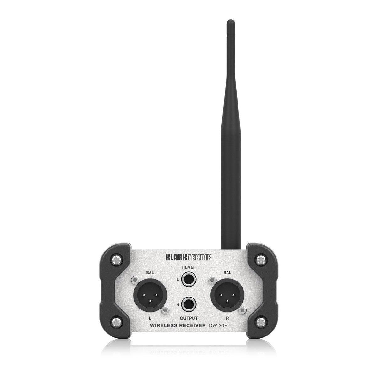 KLARK TEKNIK DW20R AIR LINK RICEVITORE AUDIO STEREO WIRELESS 2,4 GHz - TechSoundSystem.com