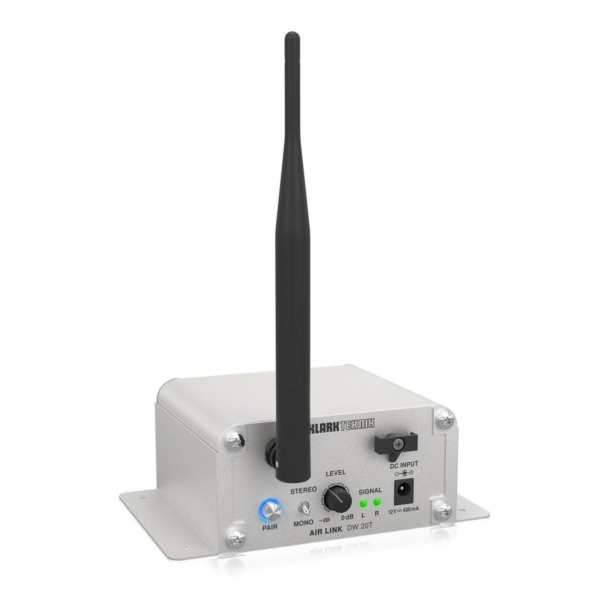 KLARK TEKNIK DW20T AIR LINK TRASMETTITORE AUDIO STEREO WIRELESS 2,4 GHz - TechSoundSystem.com