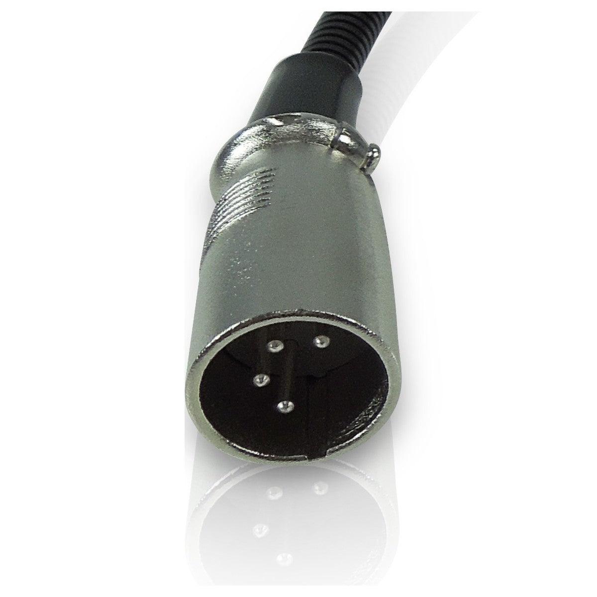 KLARK TEKNIK LEDLAMP 18 LAMPADA LED A COLLO D'OCA CON CONNETTORE XLR 4 POLI - TechSoundSystem.com