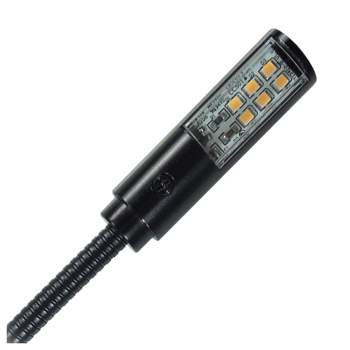 KLARK TEKNIK LED LAMP 18 RA LAMPADA FLESSIBILE LED A COLLO D'OCA CON CONNETTORE XLR 4 POLI CURVO - TechSoundSystem.com