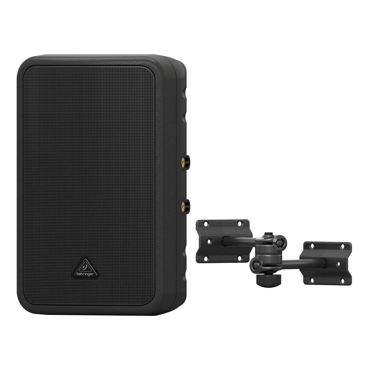 BEHRINGER CE500D-BK CASSA DA INSTALLAZIONE ATTIVA 100W CLASSE D COLORE NERO + SUPPORTO DA MURO - TechSoundSystem.com