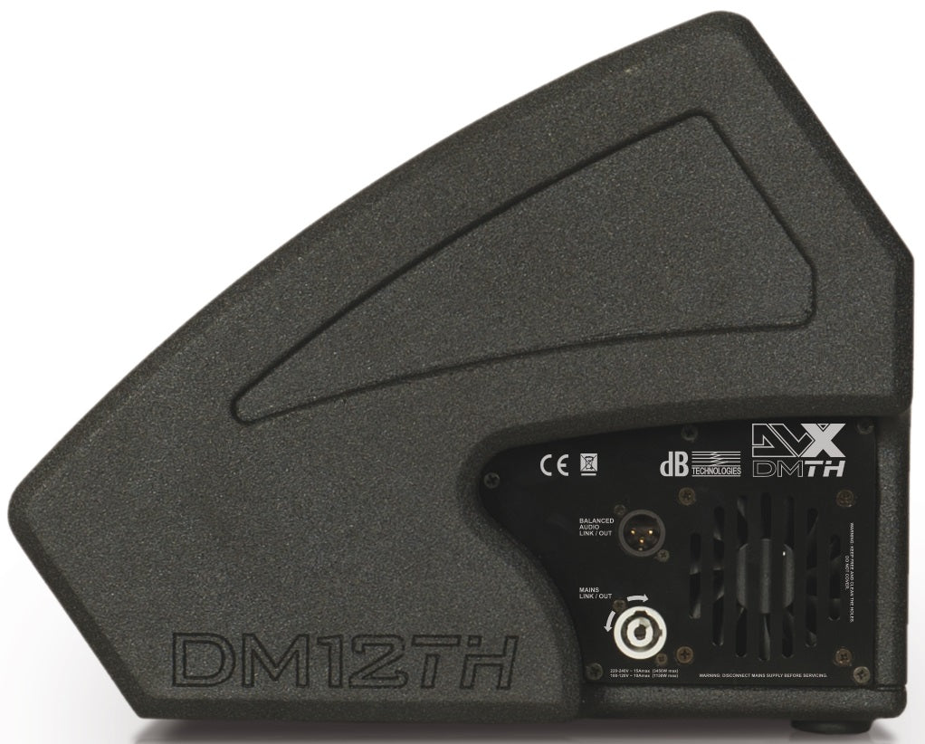 DB TECHNOLOGIES DVX DM15 TH MONITOR ATTIVO DA PALCO 1500W RMS WOOFER 15" DSP 56 BIT - TechSoundSystem.com