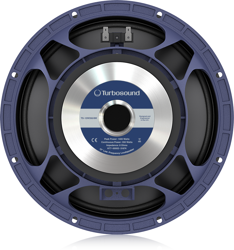 TURBOSOUND TS-12W350/8W WOOFER 12" LOW FREQUENCY 350 WATT PER APPLICAZIONI PA - TechSoundSystem.com