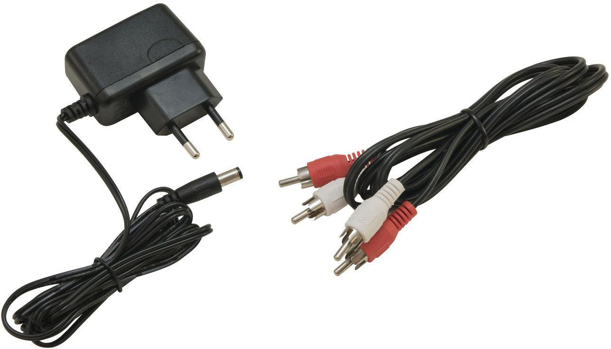 OMNITRONIC GNOME 202P BLACK MINI MIXER DJ 2 CANALI STEREO CON LETTORE MP3 USB - TechSoundSystem.com