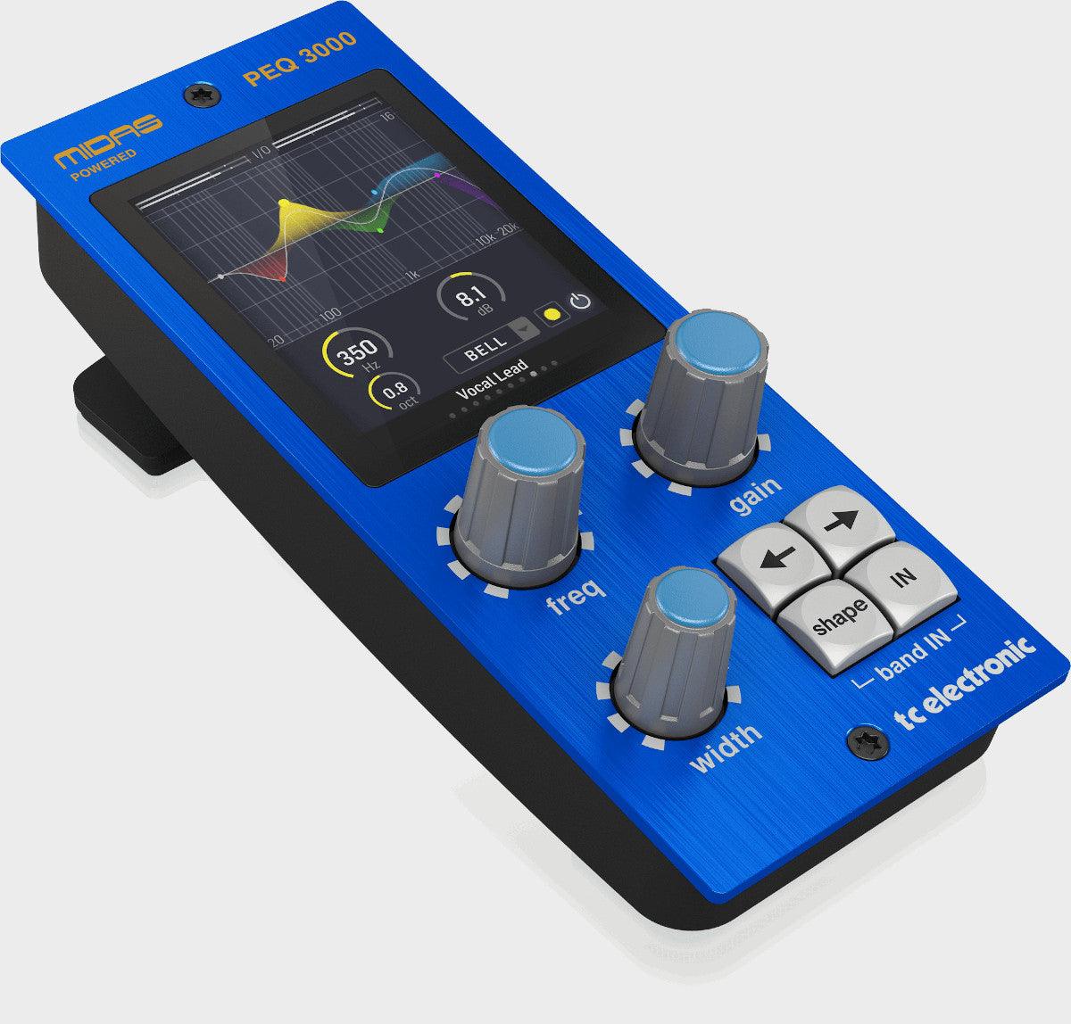 TC ELECTRONIC PEQ 3000 NATIVE / PEQ 3000-DT CONTROLLER MIDAS HERITAGE 3000 EQ - TechSoundSystem.com