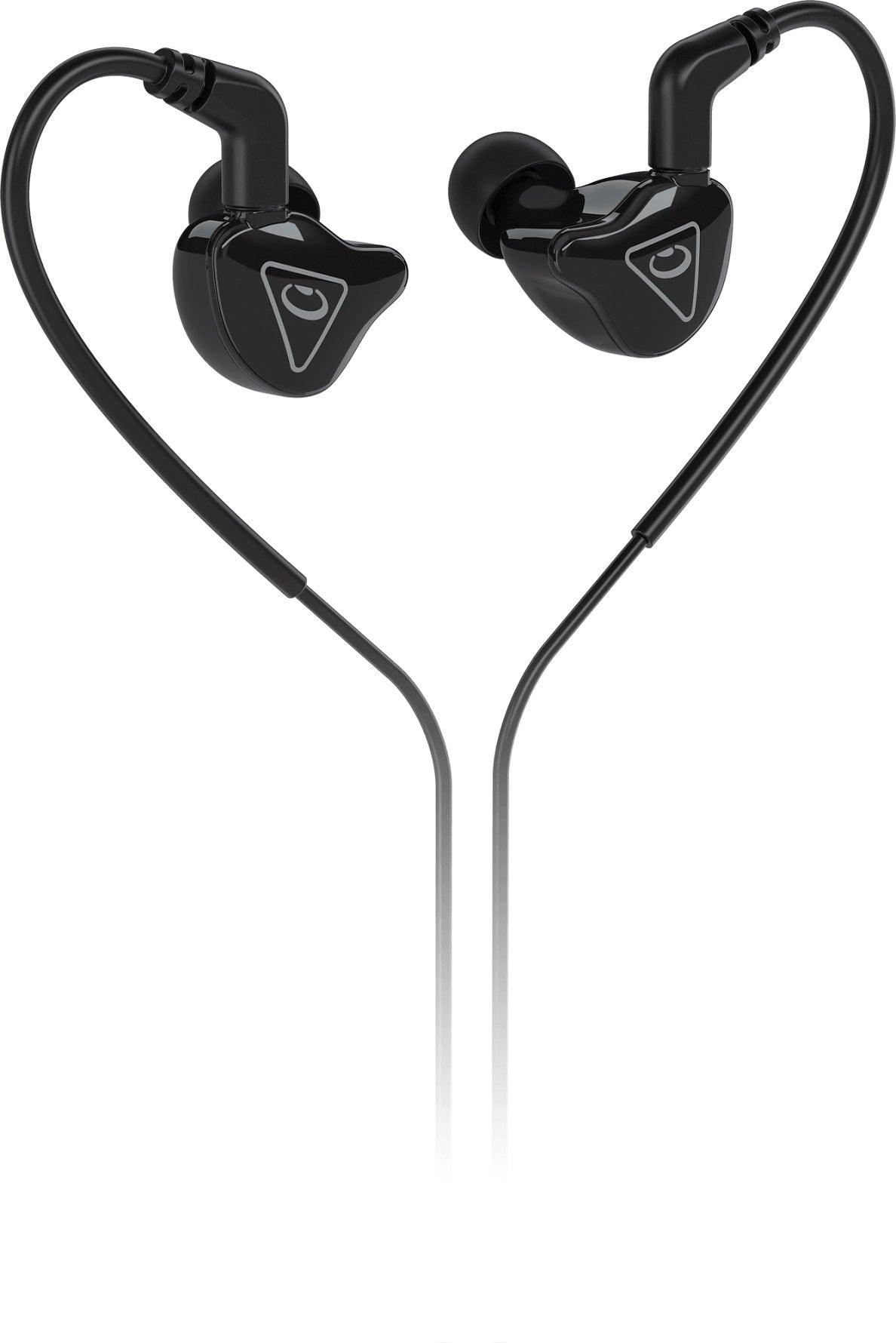 BEHRINGER MO240 AURICOLARE IN EAR MONITOR BLACK NERO EX-DEMO - TechSoundSystem.com