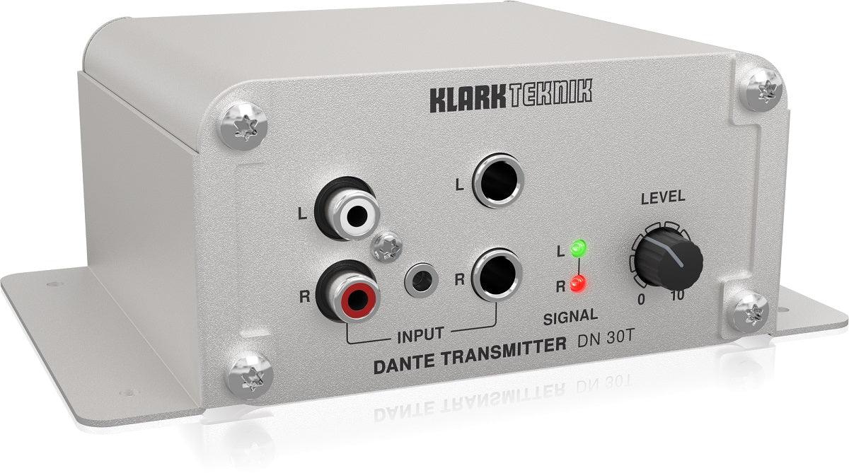 KLARK TEKNIK DN30T CONVERTITORE AUDIO DANTE 2 CANALI A/D 96KHZ - TechSoundSystem.com