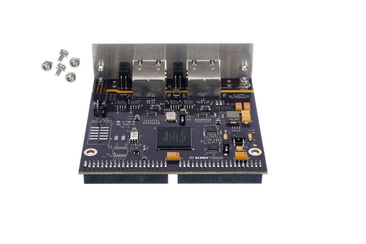 KLARK TEKNIK KT-AES50 SCHEDA DI RETE 48 CANALI BIDIREZIONALI 96 KHZ - TechSoundSystem.com