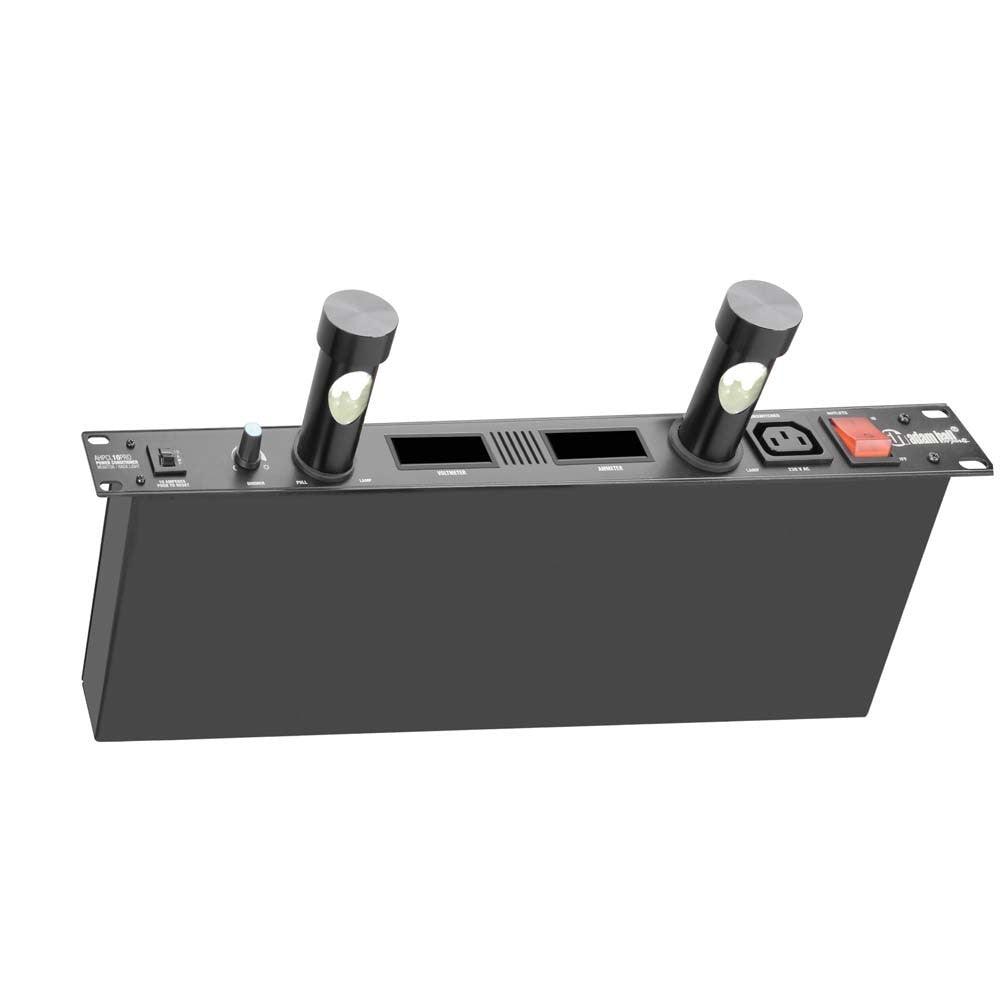 ADAM HALL PCL10 PRO REGOLATORE DI TENSIONE A RACK CON ILLUMINAZIONE A LED REGOLABILE DISPLAY VOLTOMETRO E AMPEROMETRO - TechSoundSystem.com