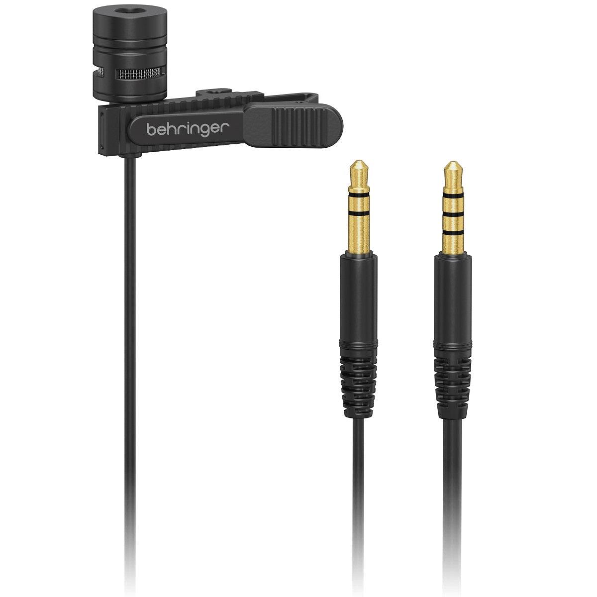 BEHRINGER BC LAV GO MICROFONO LAVALIER PER BROADCAST E BODYPACK CON BORSA - TechSoundSystem.com