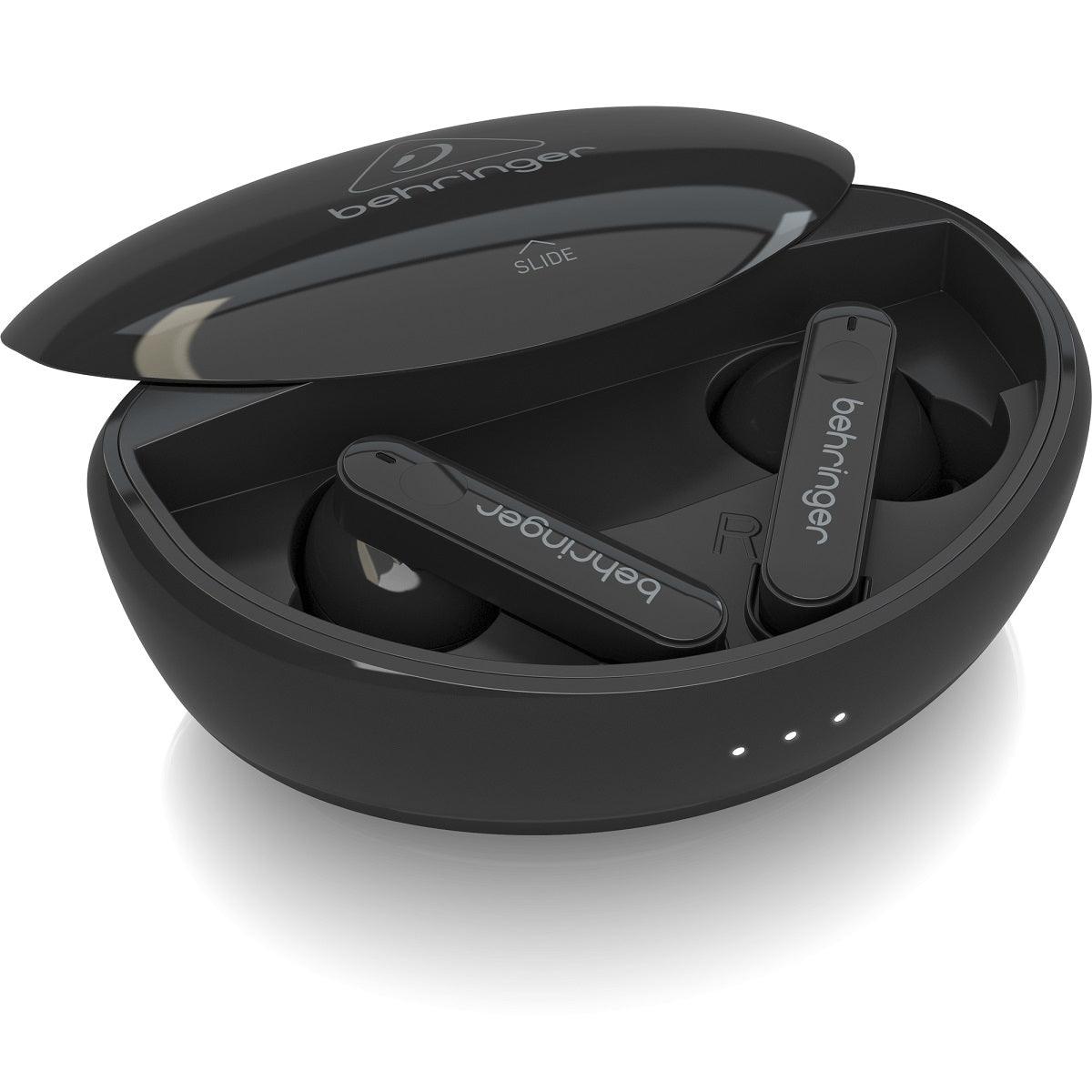 BEHRINGER T-BUDS AURICOLARI STEREO BLUETOOTH CANCELLAZIONE ATTIVA DEL RUMORE - TechSoundSystem.com