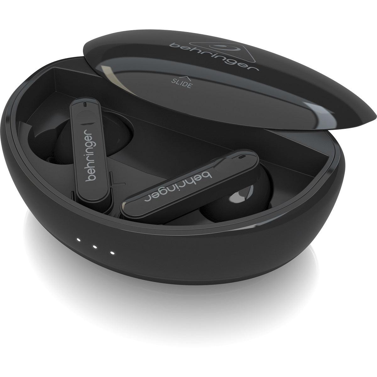 BEHRINGER T-BUDS AURICOLARI STEREO BLUETOOTH CANCELLAZIONE ATTIVA DEL RUMORE - TechSoundSystem.com