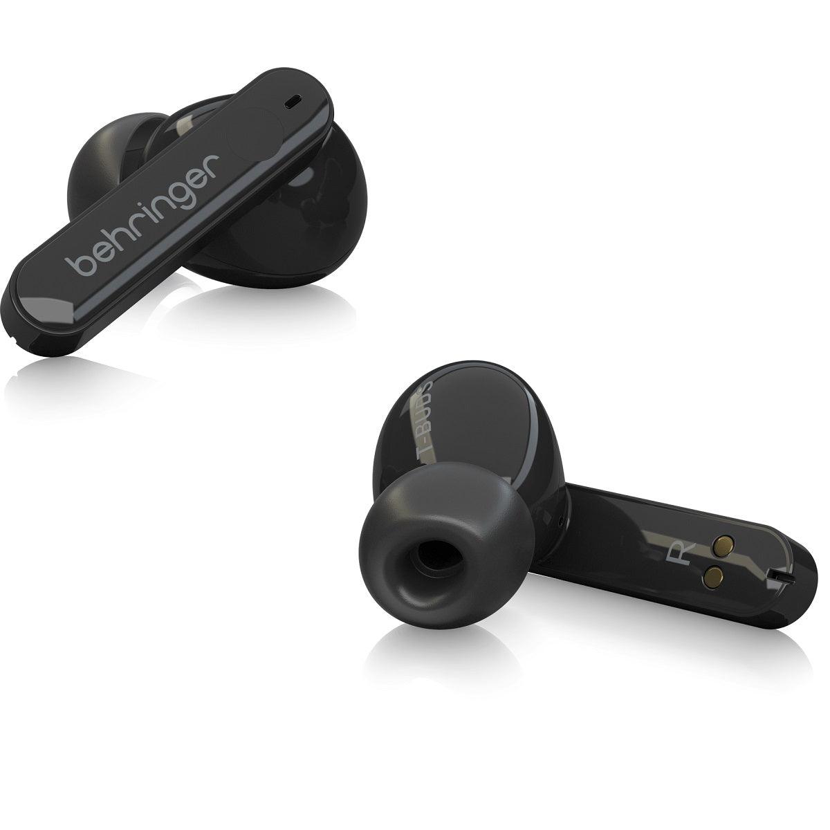 BEHRINGER T-BUDS AURICOLARI STEREO BLUETOOTH CANCELLAZIONE ATTIVA DEL RUMORE - TechSoundSystem.com